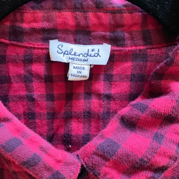 Splendid Button Front Shirt - Picture 3 of 4